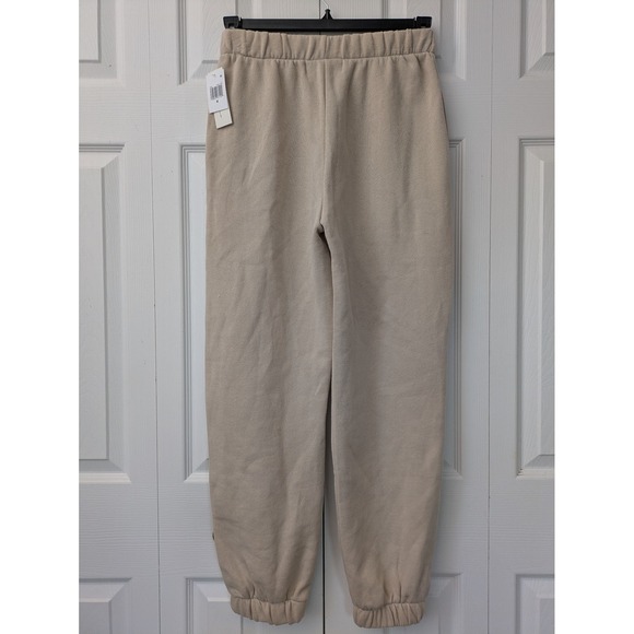 Vintage Havana 444‎ Jogger Sweatpants Womens Medium Vanilla Cream NWT $78 - Picture 3 of 6
